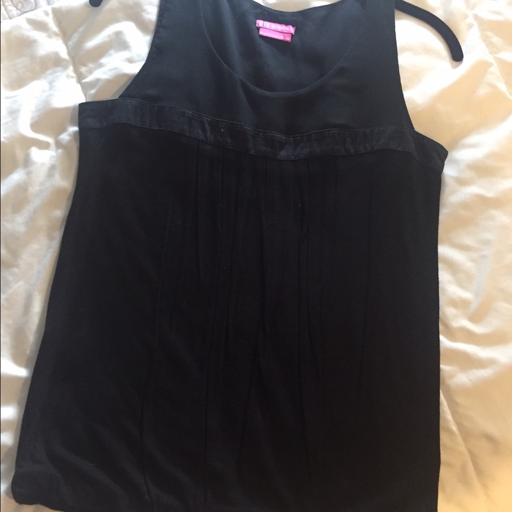 BCBG Black Sleeveless Top